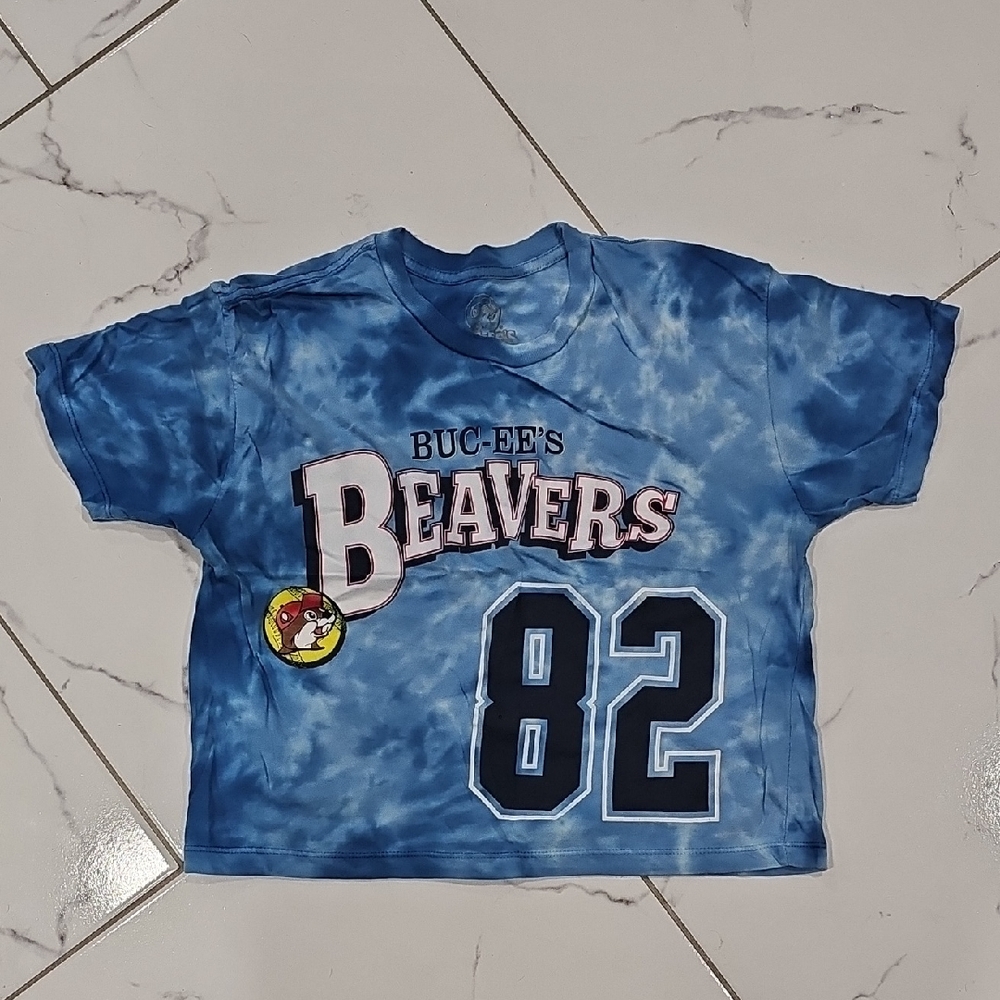Bucee's Women's Tie-Dye Crop Top